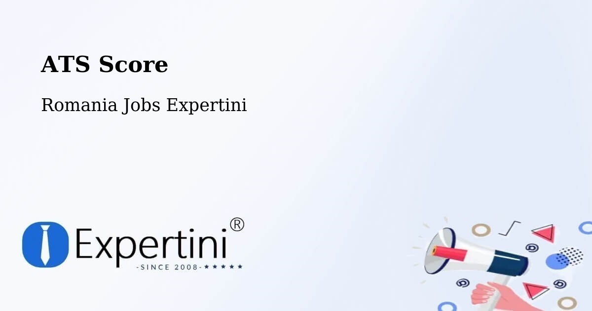 Resume ATS Score & Job Description Match Tool – Comuna Ribiţa - Romania Jobs Expertini